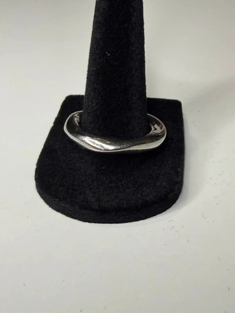 RSC 316L Stainless Steel Silver Twisted Ring Size 10